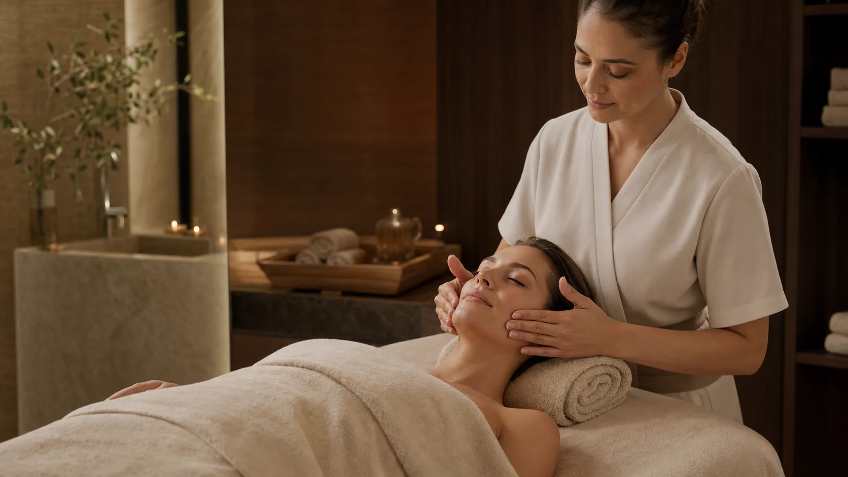 Elysian Glow Facial mit sanfter Gesichtsmassage